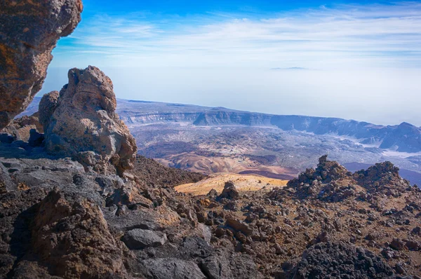 Caldera van de vulkaan Teide — Stockfoto
