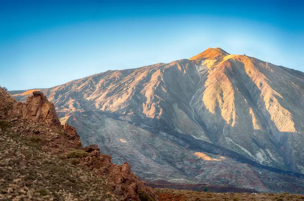 Met het oog op de El Teide vulkaan — Stockfoto
