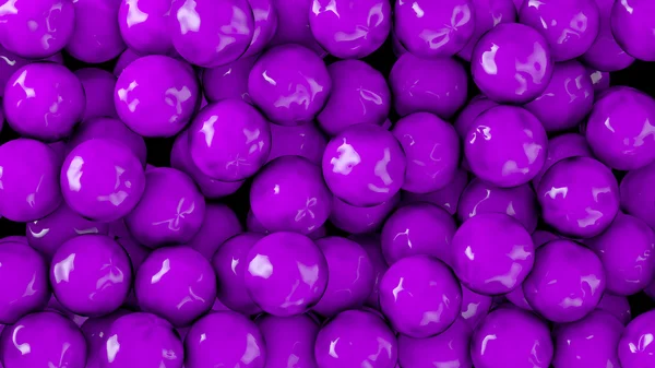 Esferas púrpura abstracto — Foto de Stock