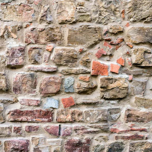 Vecchia consistenza mattoni rossi — Foto Stock