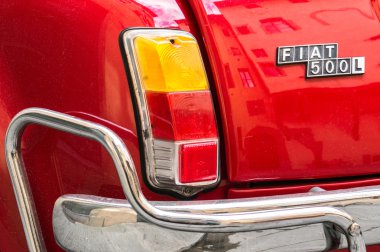 Vintage Fiat 500l arka
