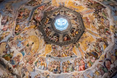 Duomo kubbe üzerinde son kıyamet