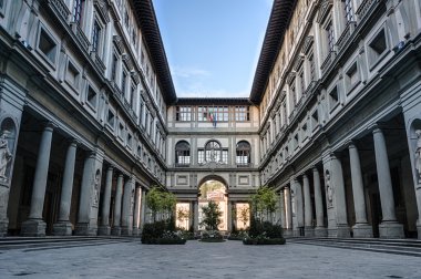 Floransa'da Uffizi Galerisi