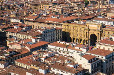 Piazza della Repubblica Üstten Görünüm
