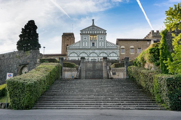 Basilica Scara San Miniato — Fotografie, imagine de stoc