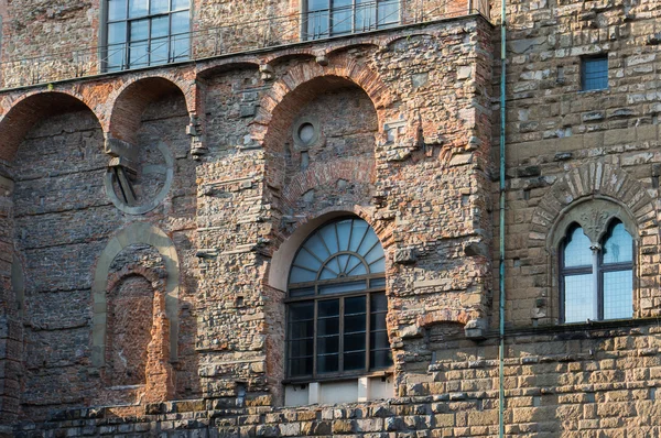 A Palazzo Vecchio fal — Stock Fotó