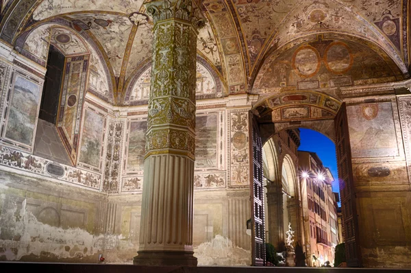 Prunksaal des Palazzo Vecchio — Stockfoto