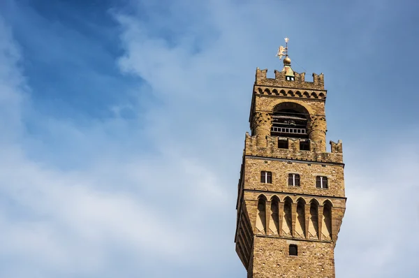 Turnul Palazzo Vecchio — Fotografie, imagine de stoc