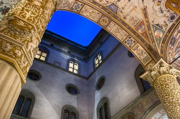 Innenhof des Palazzo Vecchio — Stockfoto