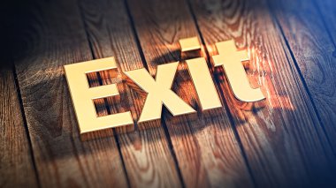 Ahşap plakalar üzerinde kelime çıkış