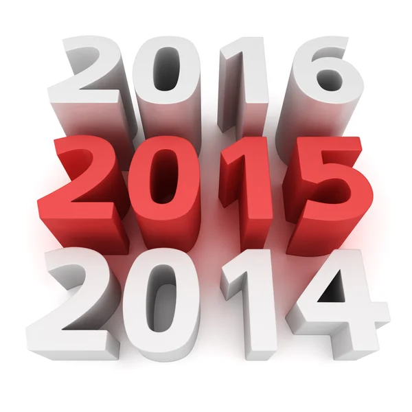 2015 is nu! — Stockfoto