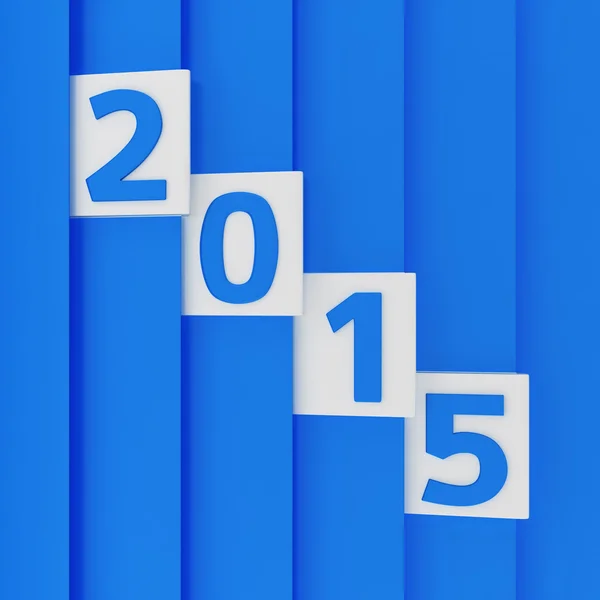 Niebieski zakładki 2015 — Zdjęcie stockowe
