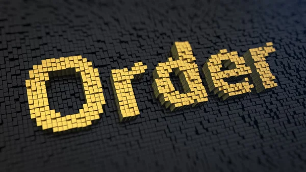 Order cubics — Stock Photo, Image
