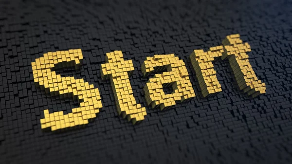 Start-Stangen — Stockfoto