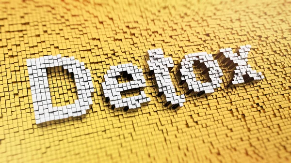 Detox Pixelato — Foto Stock