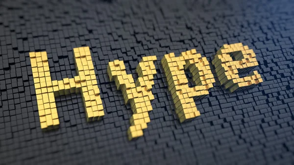 Hype cubics — Stockfoto