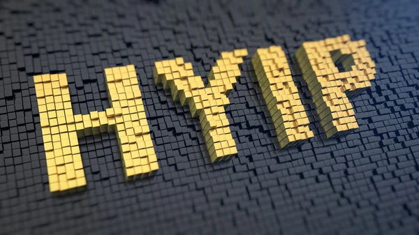 Кубики HYIP — стоковое фото