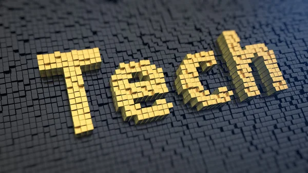 Tech cubics — Stock Photo, Image
