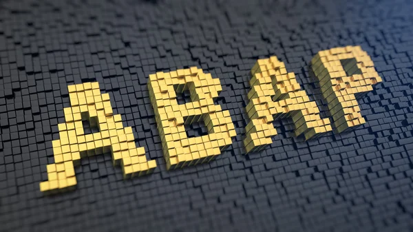 ABAP cubics — Stock Photo, Image