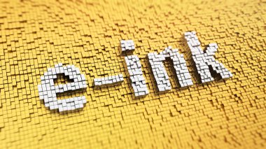 Pixelated e-mürekkep