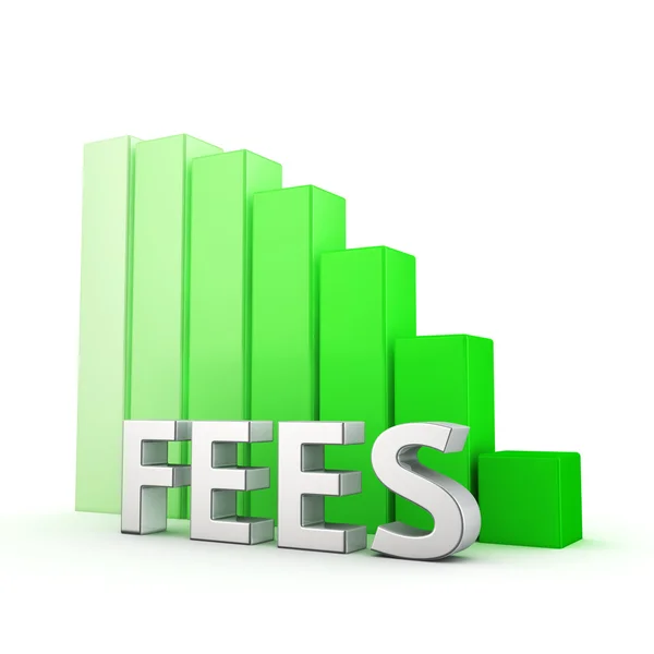 Reduction of Fees — Stock Photo, Image