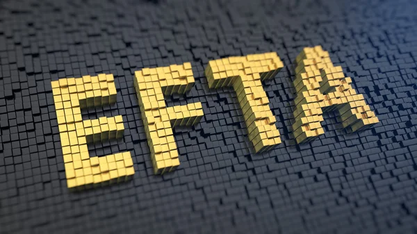 EFTA cubics — Stock Photo, Image