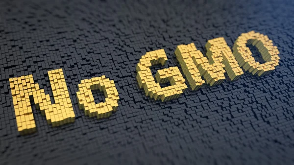 Žádná třetí mocniny Gmo — Stock fotografie