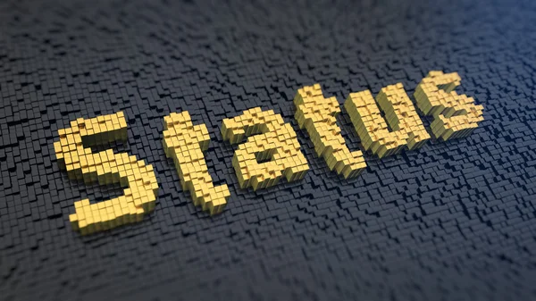 Status cubics — Stockfoto