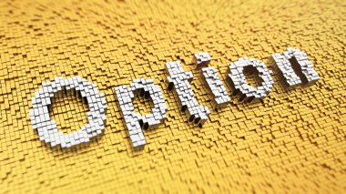 Pixelated seçeneği