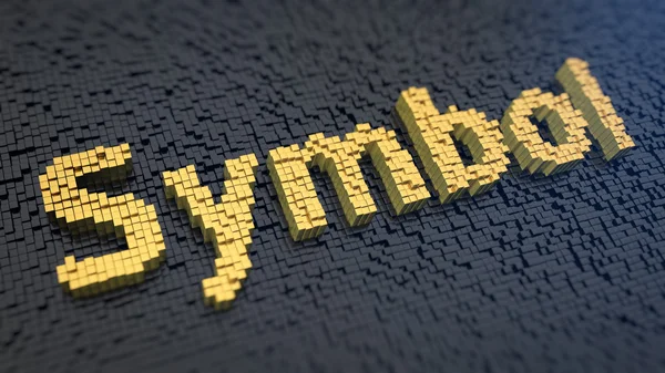 Symbole cubique — Photo