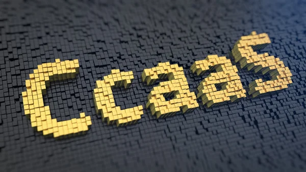 CcaaS cubics — Stock Photo, Image
