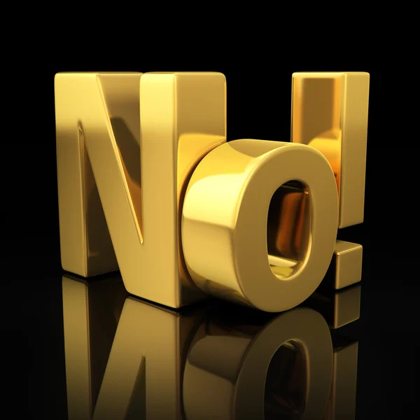 No gold letters — Stock Photo, Image