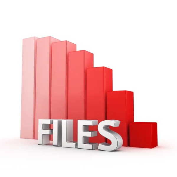 Reducción de archivos — Foto de Stock