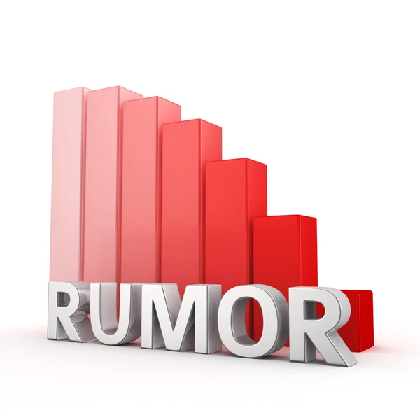 Reduction of Rumor — Stock Photo, Image