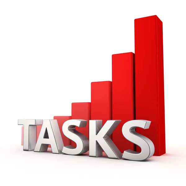 Growth of Tasks — Stock Photo, Image
