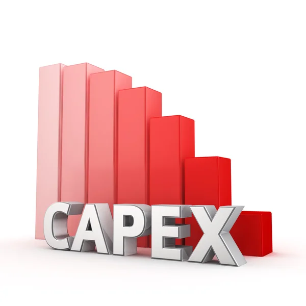 CAPEX è caduto giù — Foto Stock