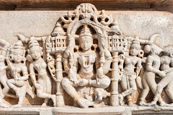 Ranakpur tempel interieur — Stockfoto