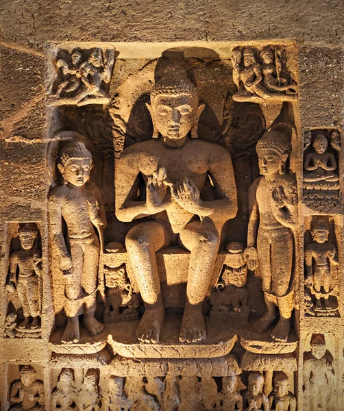 Ajanta caves, India — Stock Photo, Image
