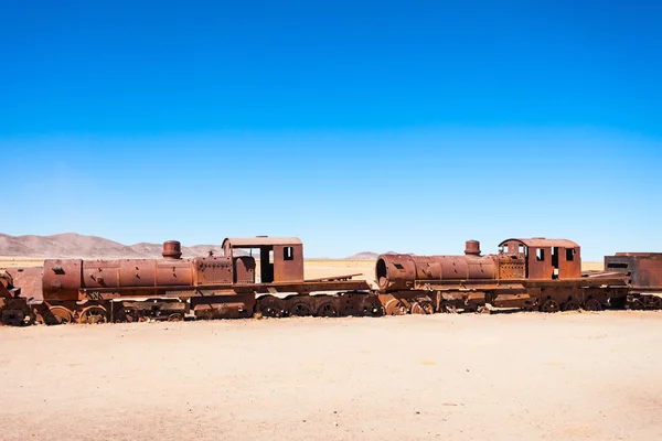 Train Cemetery, Bolivia — Stock Photo, Image