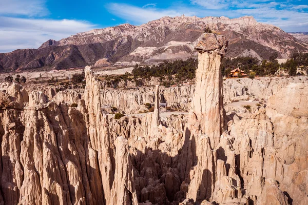 Moon Valley v Bolívii — Stock fotografie