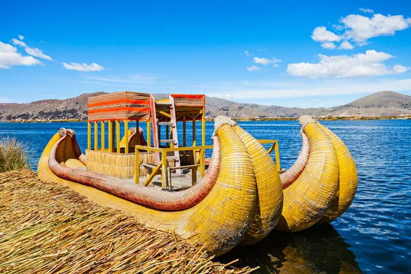 Λίμνη Τιτικάκα στο Περού — Φωτογραφία Αρχείου
