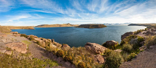 Sillustani, Umayo lake — Stockfoto