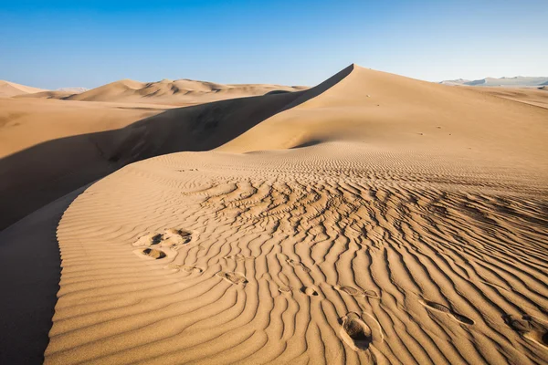 Huacachina wüste dünen — Stockfoto