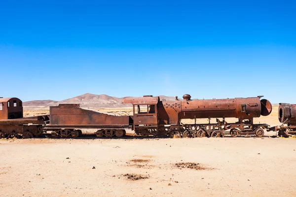 Cimitero dei treni, Bolivia — Foto Stock