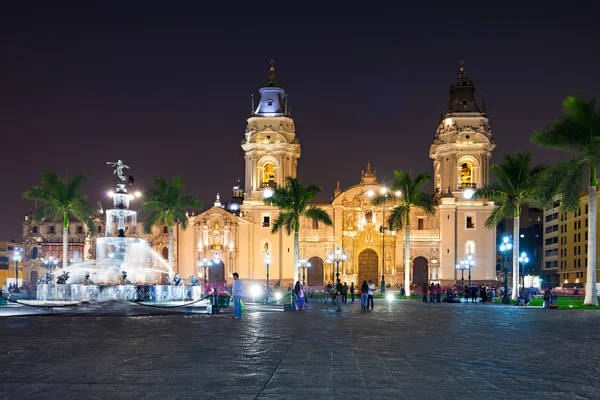 Basilika Kathedrale, Lima — Stockfoto