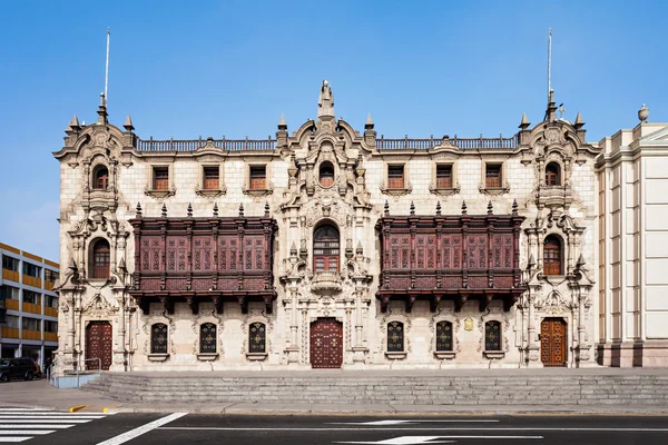 Arcibiskup Palace, Lima — Stock fotografie