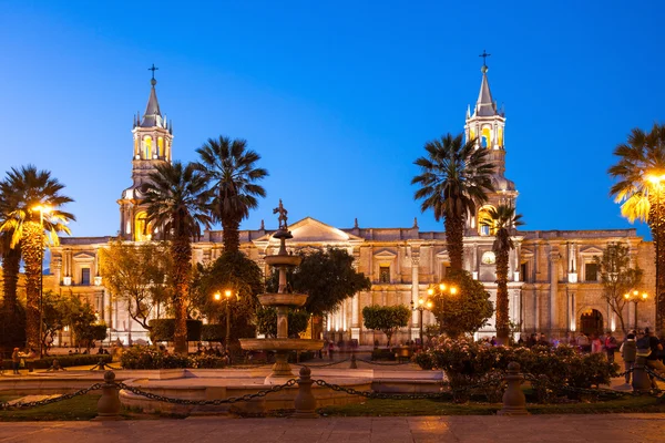 Basilica Cattedrale, Arequipa — Foto Stock