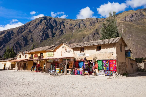 Ruinas de Ollantaytambo Inca — Foto de Stock