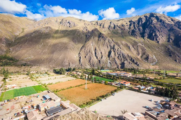 Ruinas de Ollantaytambo en Perú — Foto de Stock