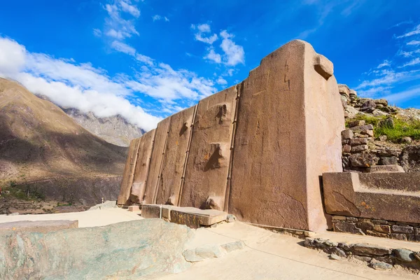 Ruinas de Ollantaytambo en Perú — Foto de Stock